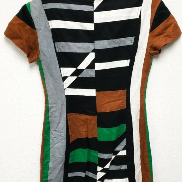 DEREK LAM For DesigNation Size 4 Dress Striped - Picture 5 of 6